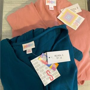 Bundle of 2 LuLaRoe “Melinda” rompers